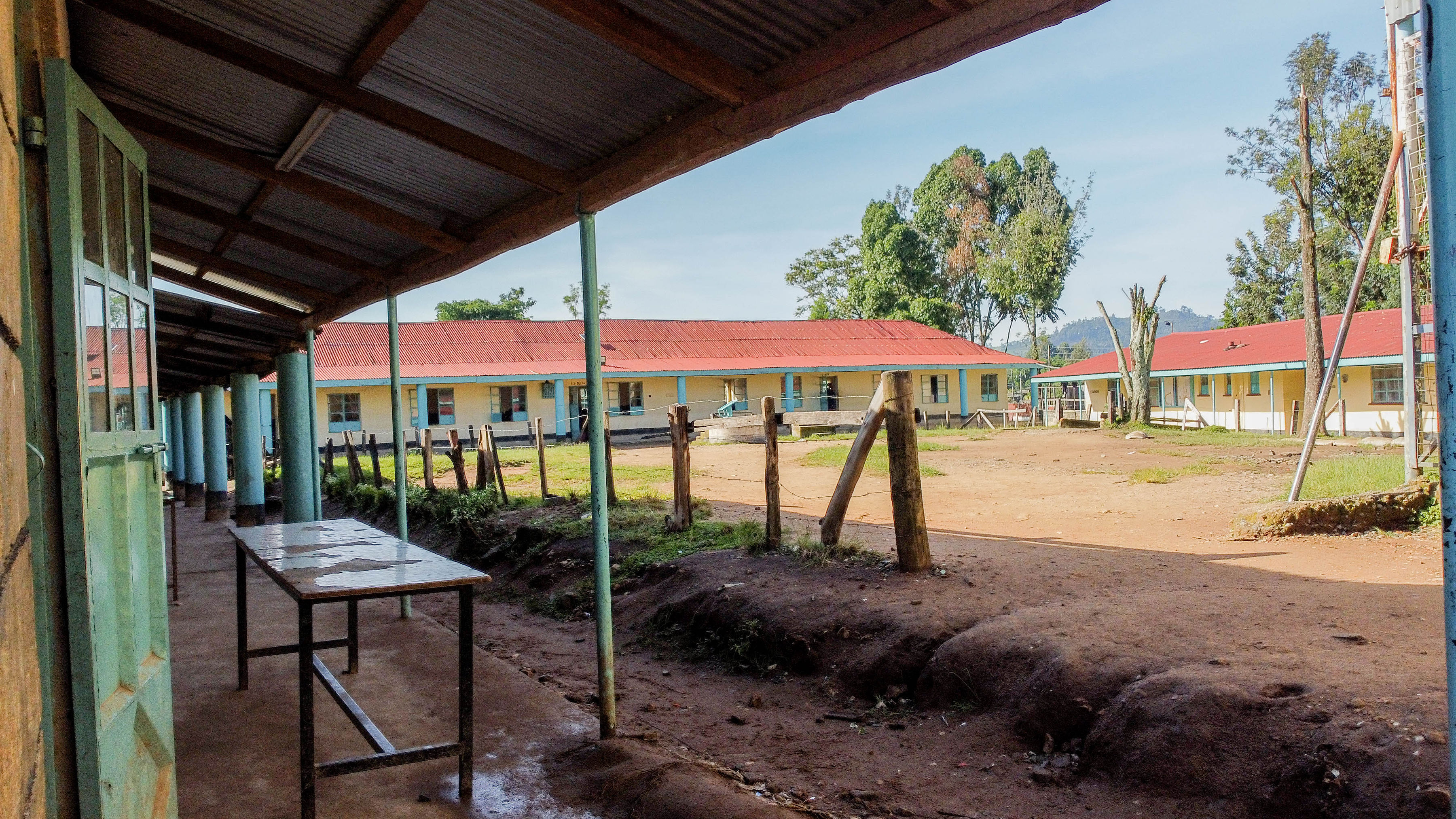 Classroom courtyard
